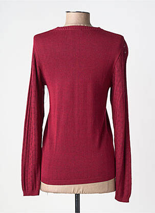 Pull coupe droite manches longues violet AGATHE & LOUISE femme