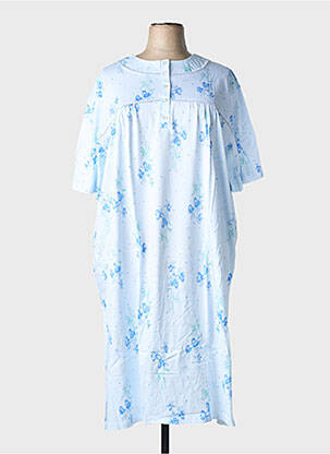 Chemise de nuit stretch bleu 20/20 femme