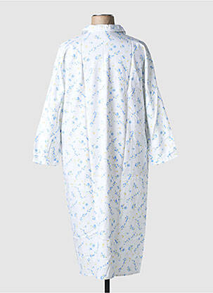 Chemise de nuit imprimé fleurs bleu 20/20 femme