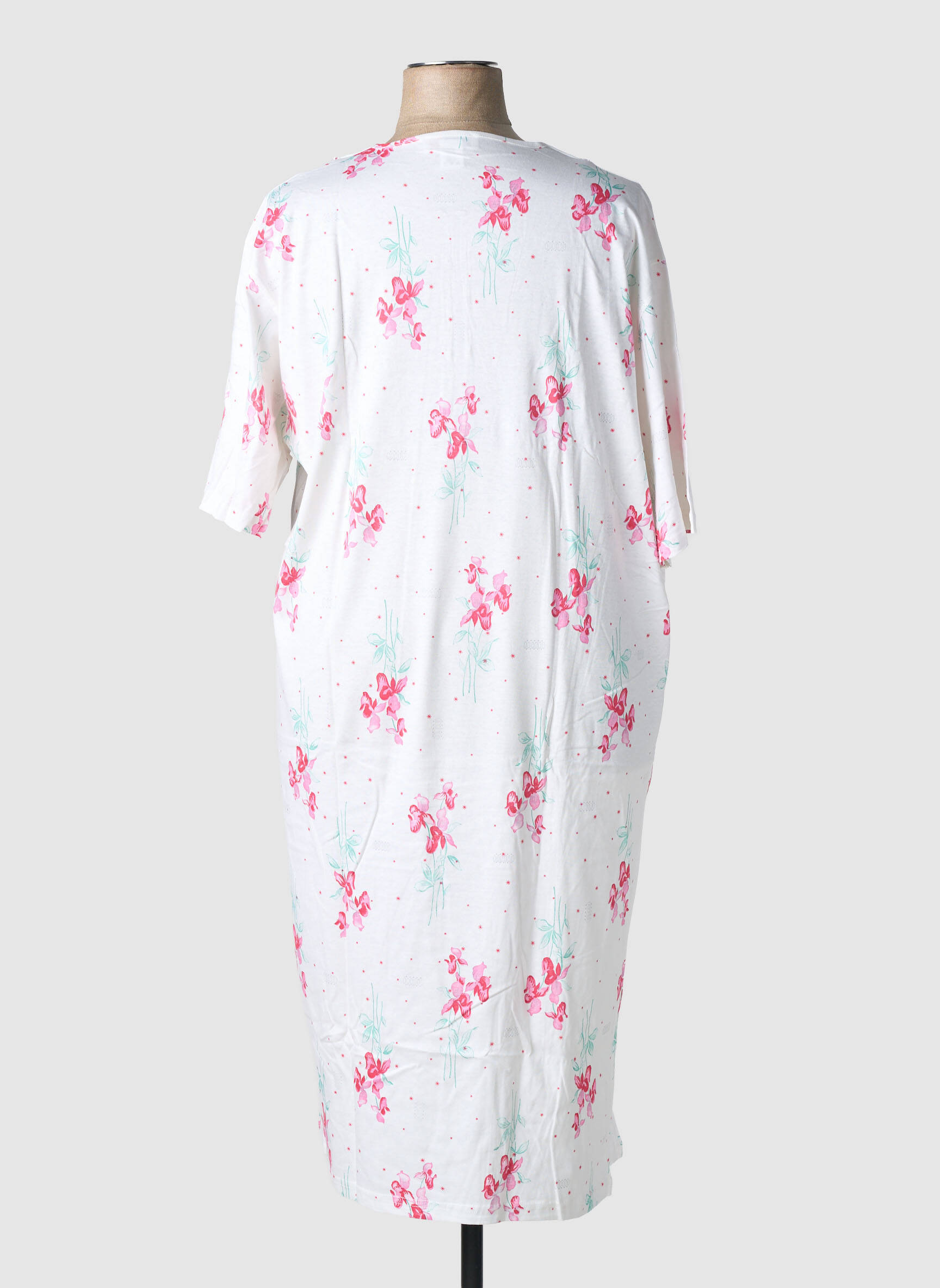 Chemise de nuit stretch rose 20/20 femme