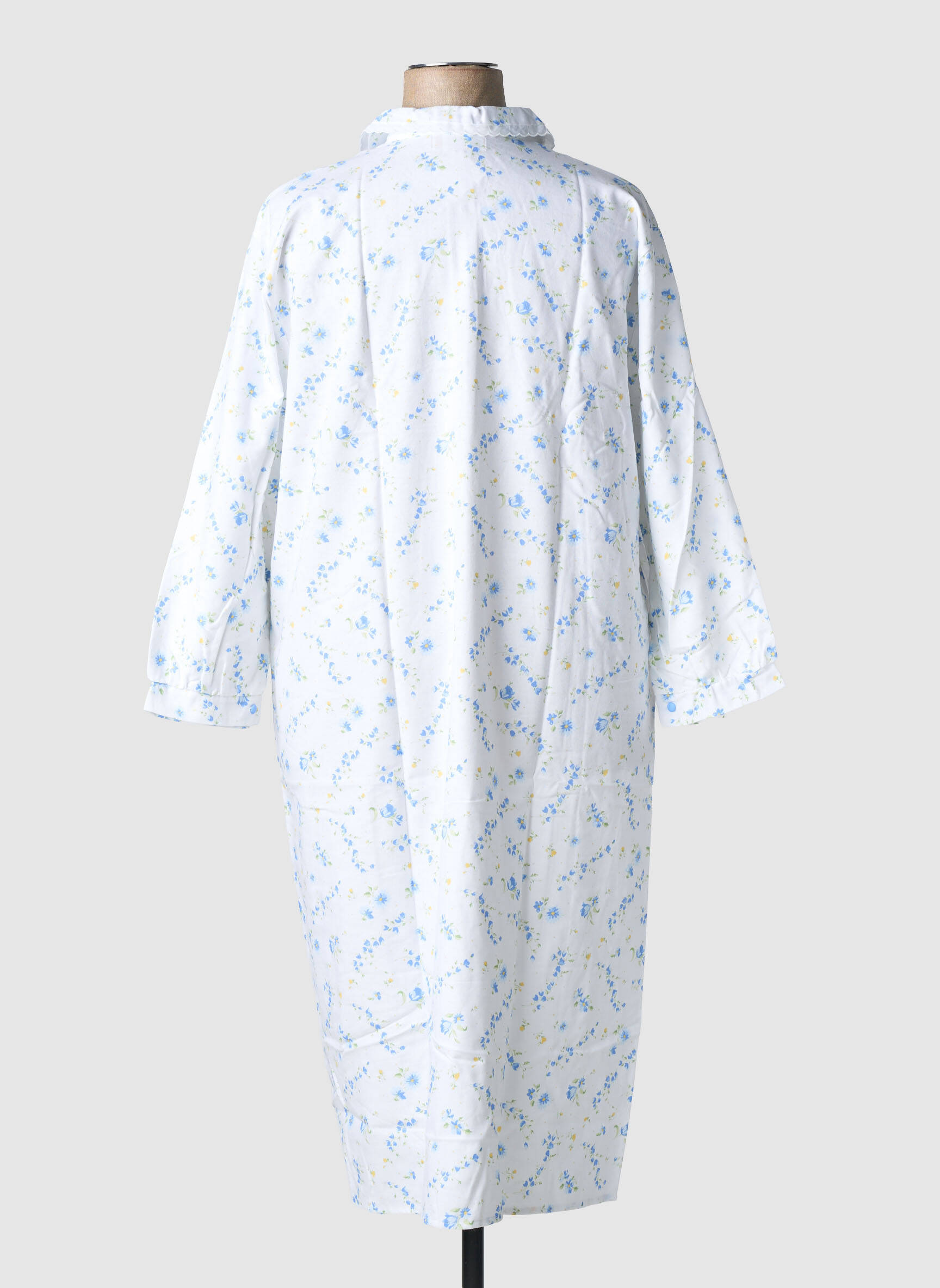 Chemise de nuit imprimé fleurs bleu 20/20 femme