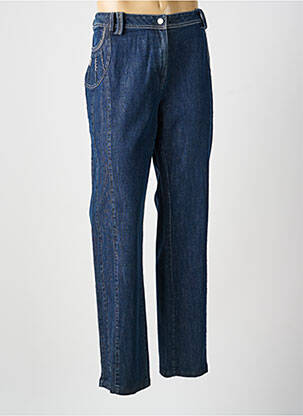 Jean coupe flare taille normale taille normale bleu JAC JAC femme