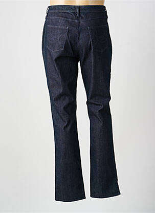 Jeans coupe droite stretch taille normale bleu GEVANA femme