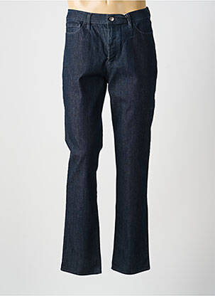 Jeans coupe droite stretch taille normale bleu GEVANA femme