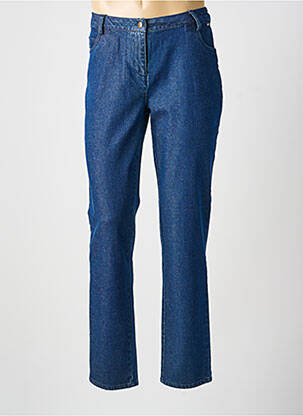 Jeans coupe slim tissage brut taille normale bleu AGATHE & LOUISE femme