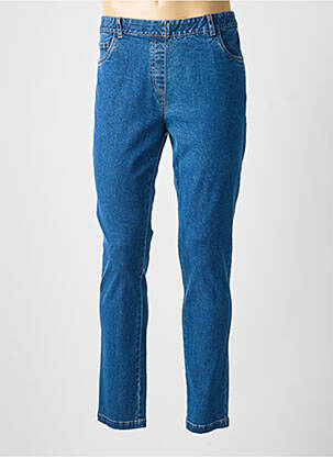 Jeans coupe slim stretch taille normale bleu AGATHE & LOUISE femme