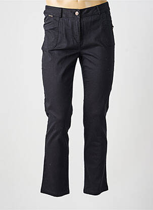 Pantalon droit stretch noir AGATHE & LOUISE femme