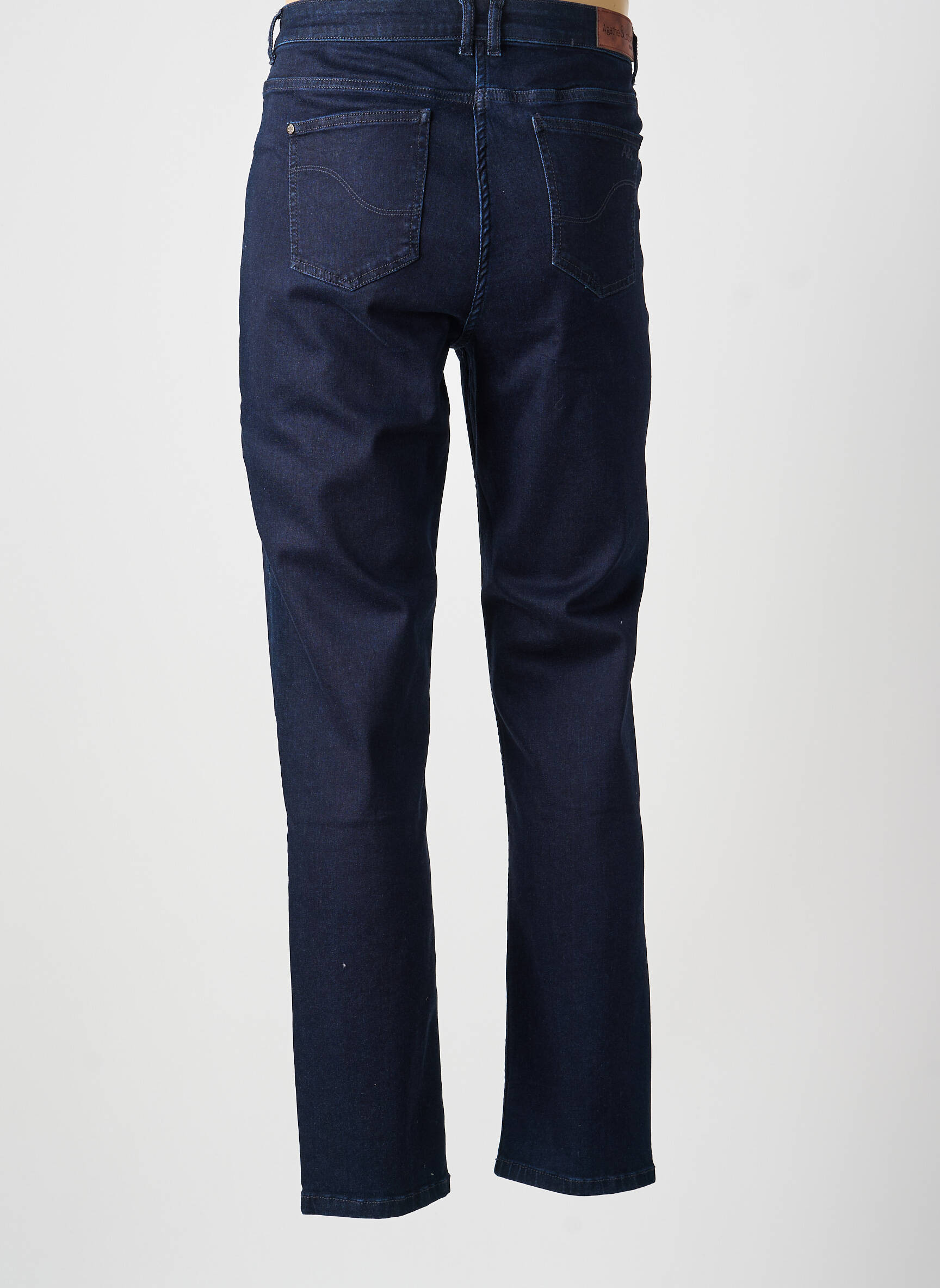 Jeans coupe slim stretch taille normale bleu AGATHE & LOUISE femme