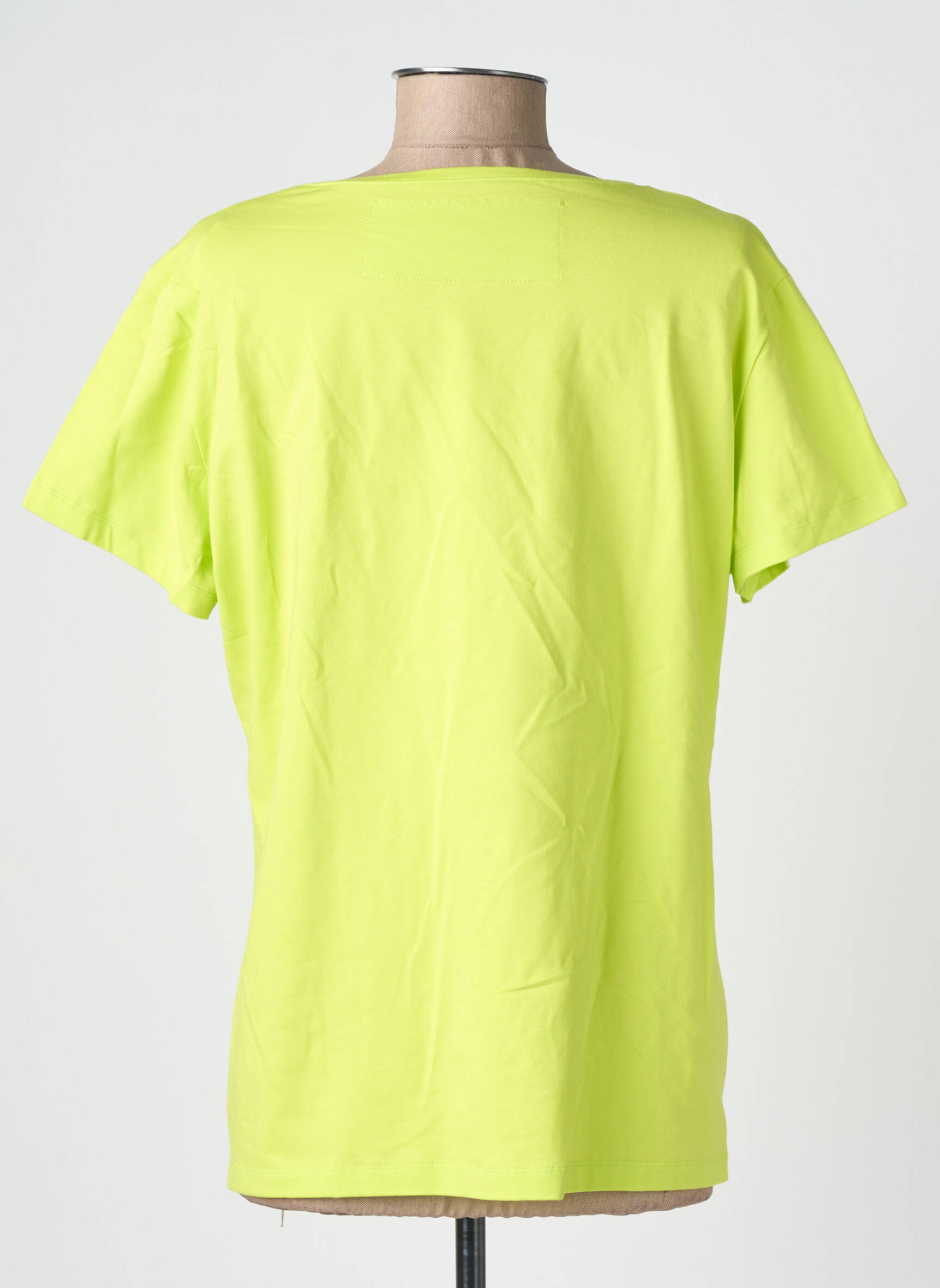 T-shirt sérigraphie floquée manches courtes vert NOOS NOOS femme