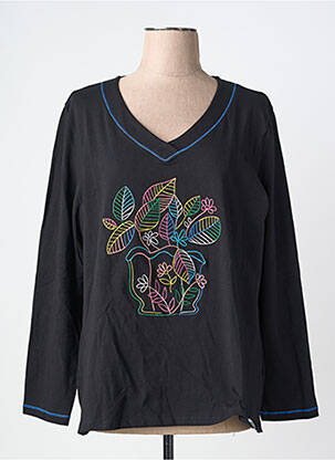 T-shirt manches longues manches longues noir NOOS NOOS femme