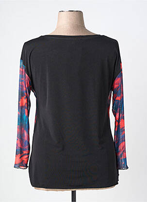 Top stretch manches 3/4 rouge SPG WOMAN femme