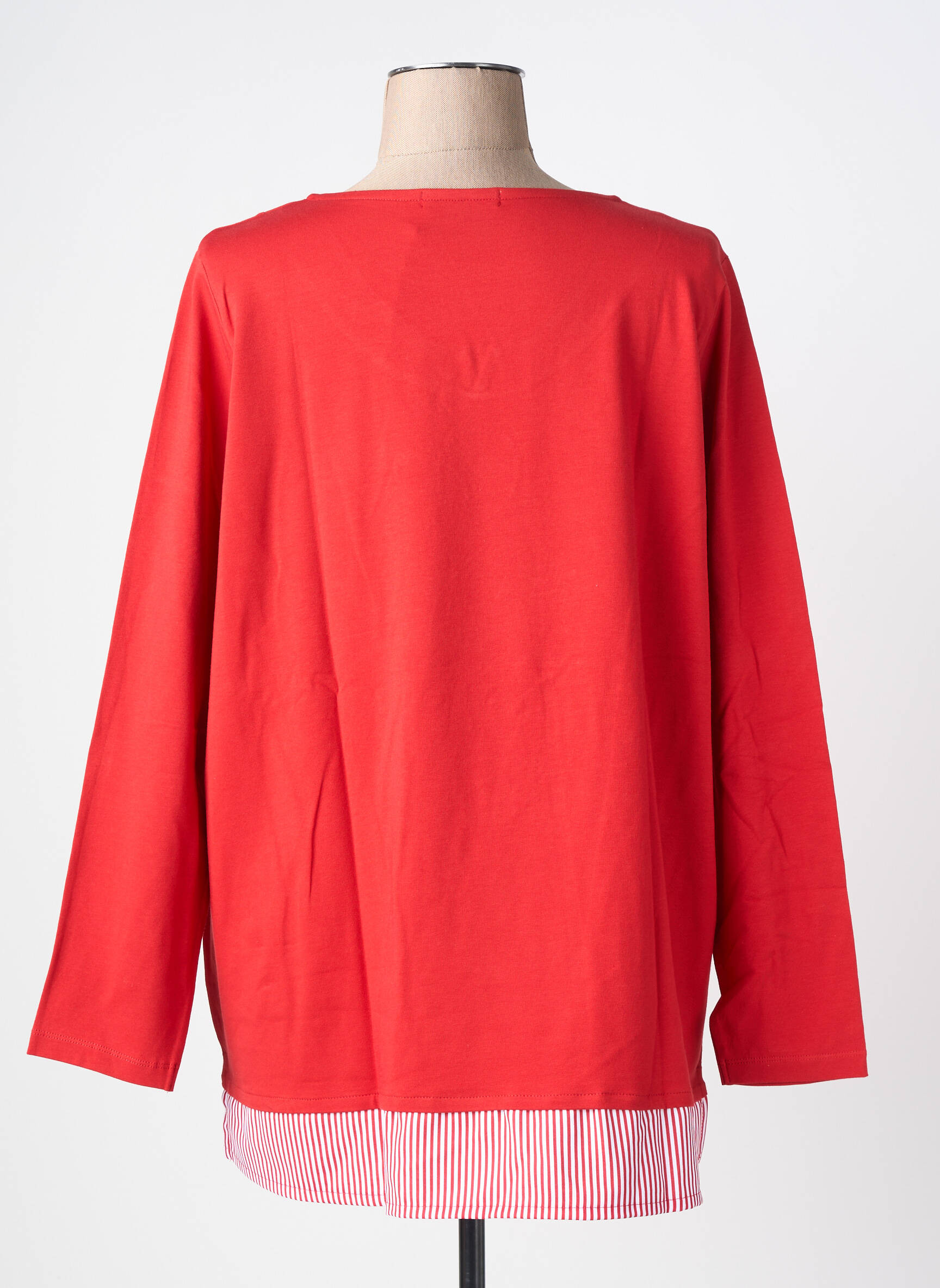 T-shirt manches longues manches longues rouge NOOS NOOS femme