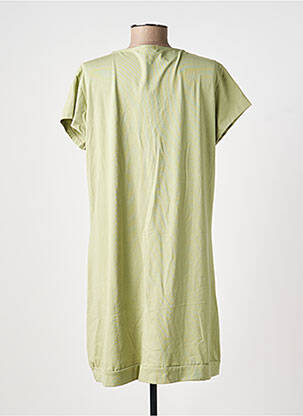 Robe courte manches courtes manches courtes vert NOOS NOOS femme