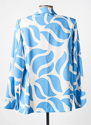 Blazer fausses poches bleu SOPHIA femme