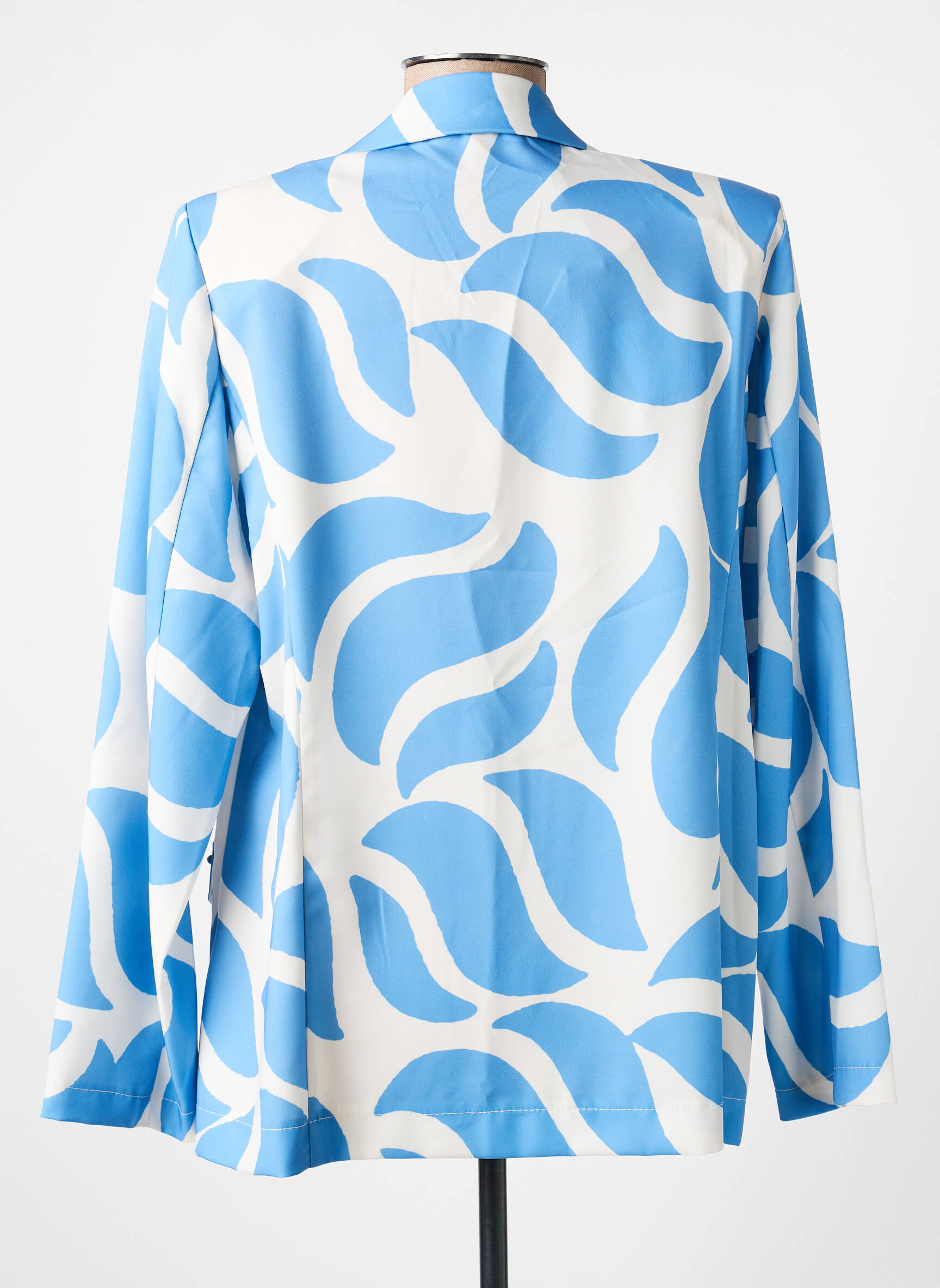 Blazer fausses poches bleu SOPHIA femme