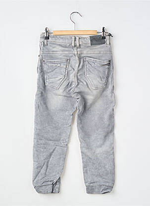 Jeans coupe slim taille élastique taille élastique gris LE TEMPS DES CERISES garçon