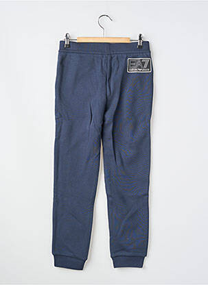 Jogging sérigraphie taille élastique bleu EMPORIO ARMANI garçon