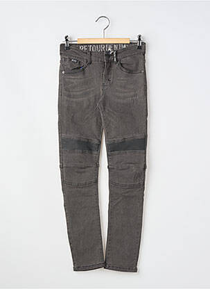 Jeans coupe slim poches gris RETOUR garçon