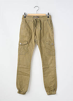 Pantalon cargo poches vert BLUE EFFECT garçon