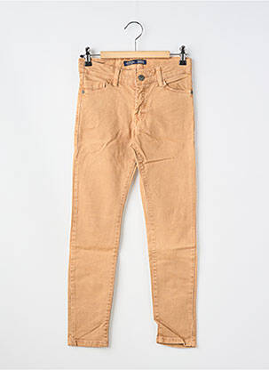 Jeans coupe slim poches marron TIFFOSI garçon