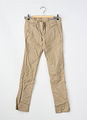 Pantalon chino coupe droite beige TEDDY SMITH garçon