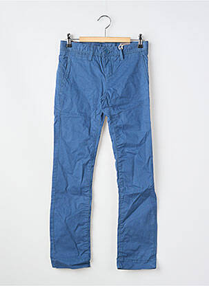 Pantalon chino coupe droite bleu TEDDY SMITH garçon