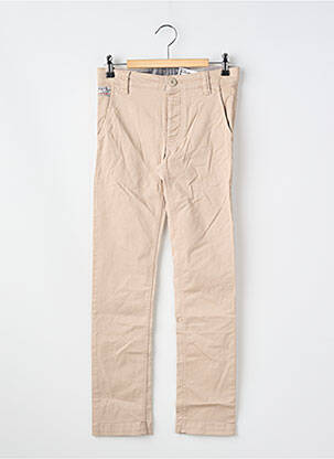 Pantalon chino poches beige KAPORAL garçon
