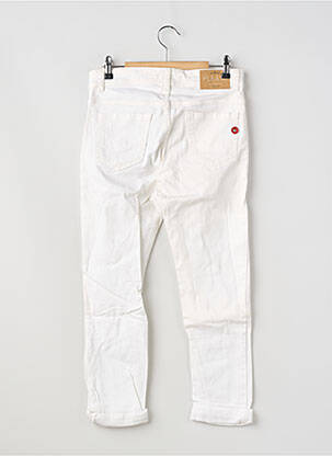 Jeans coupe slim poches blanc PLEASE garçon