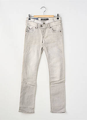 Jeans coupe slim poches gris KAPORAL garçon