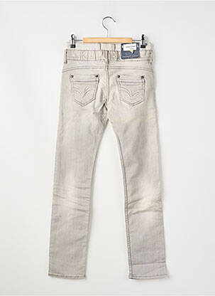 Jeans coupe slim poches gris KAPORAL garçon