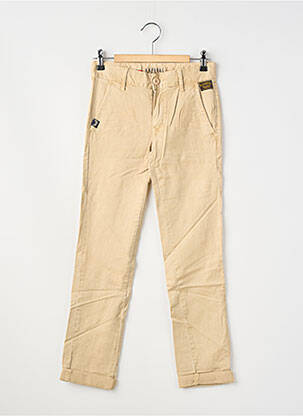 Pantalon chino poches beige KAPORAL garçon