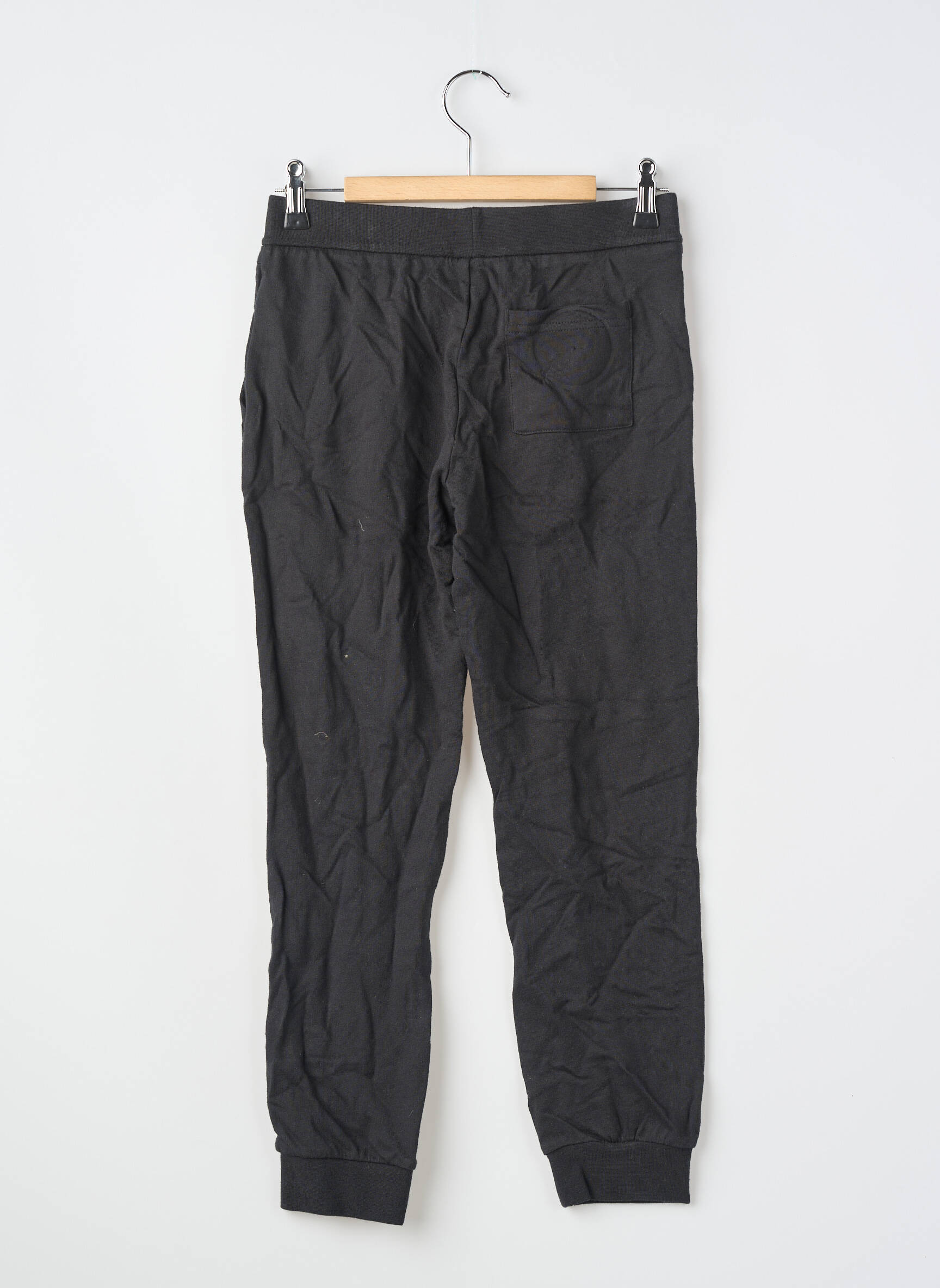 Jogging sérigraphie taille élastique noir EMPORIO ARMANI garçon