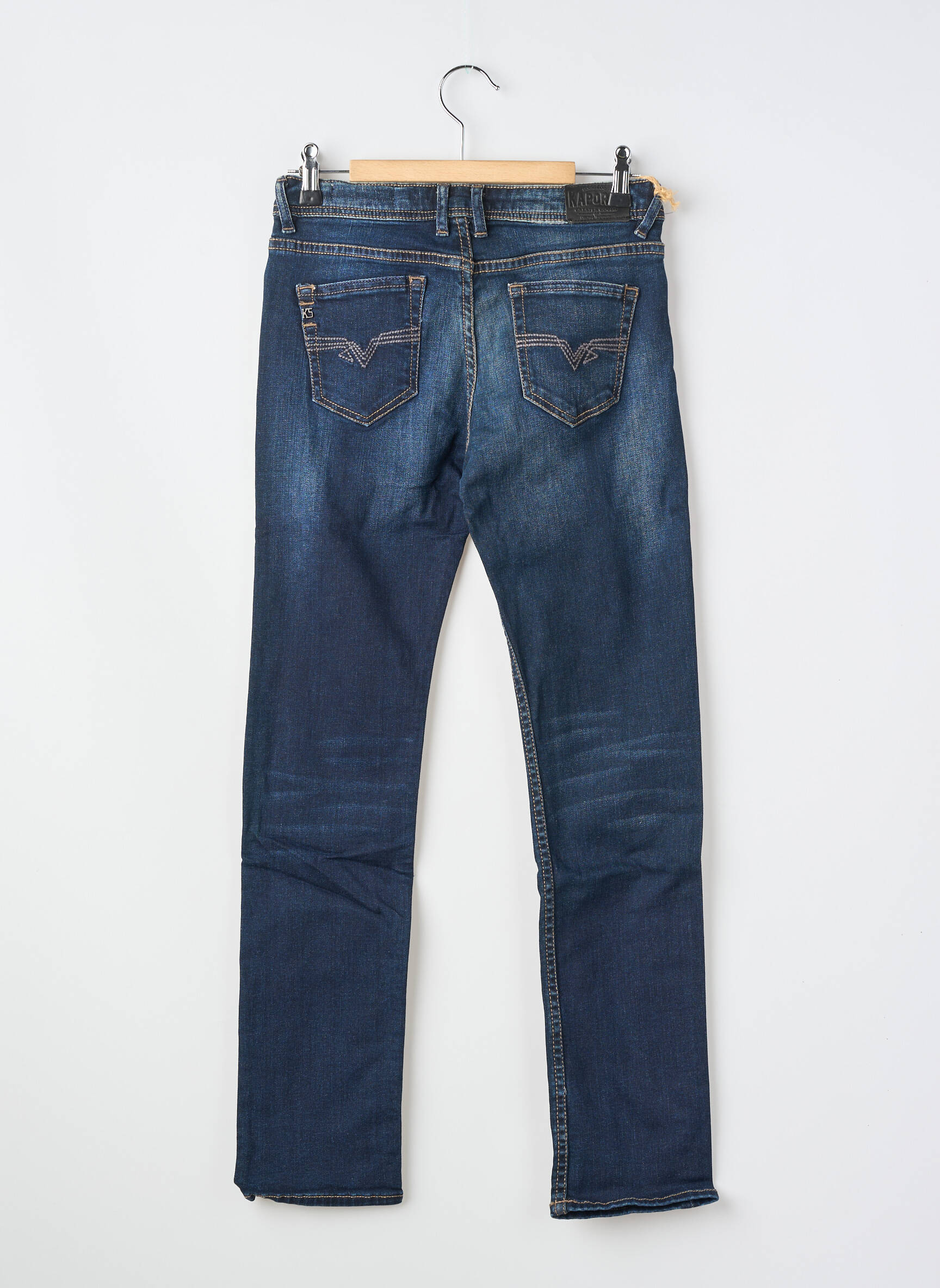 Jeans coupe slim poches bleu KAPORAL garçon