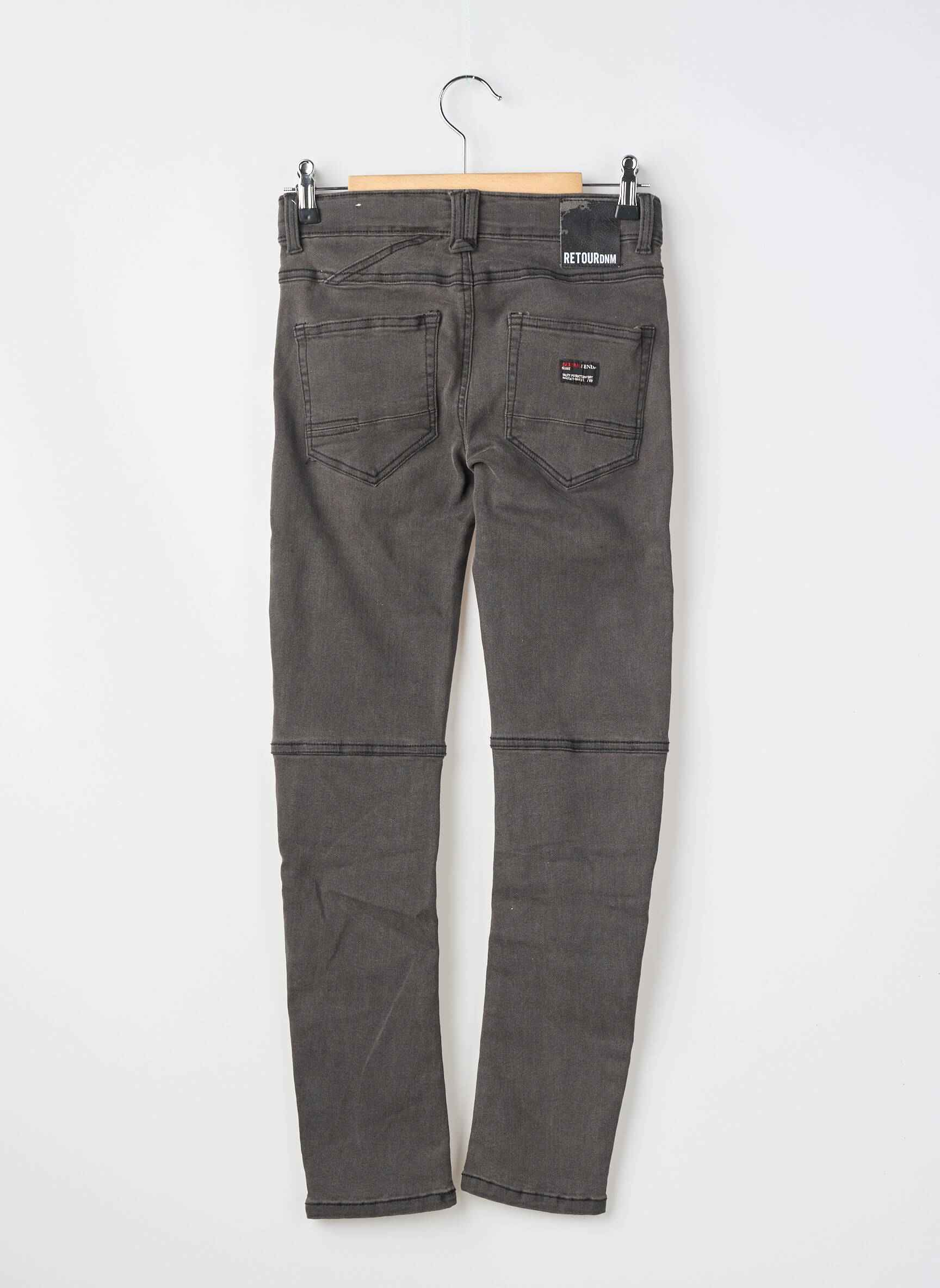 Jeans coupe slim poches gris RETOUR garçon