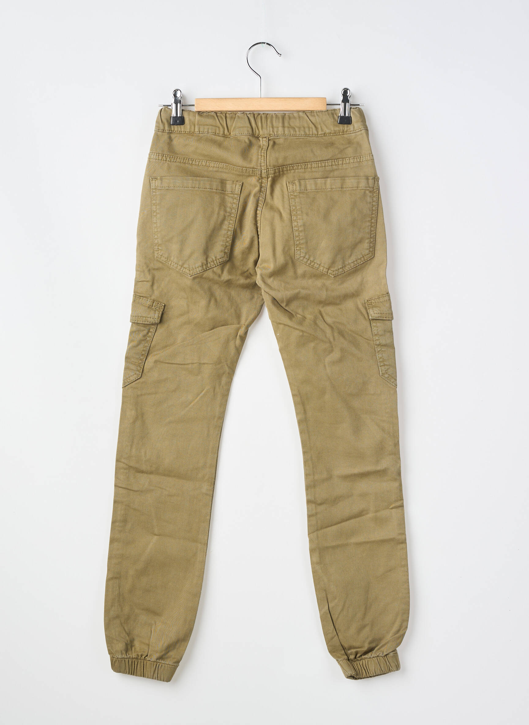 Pantalon cargo poches vert BLUE EFFECT garçon