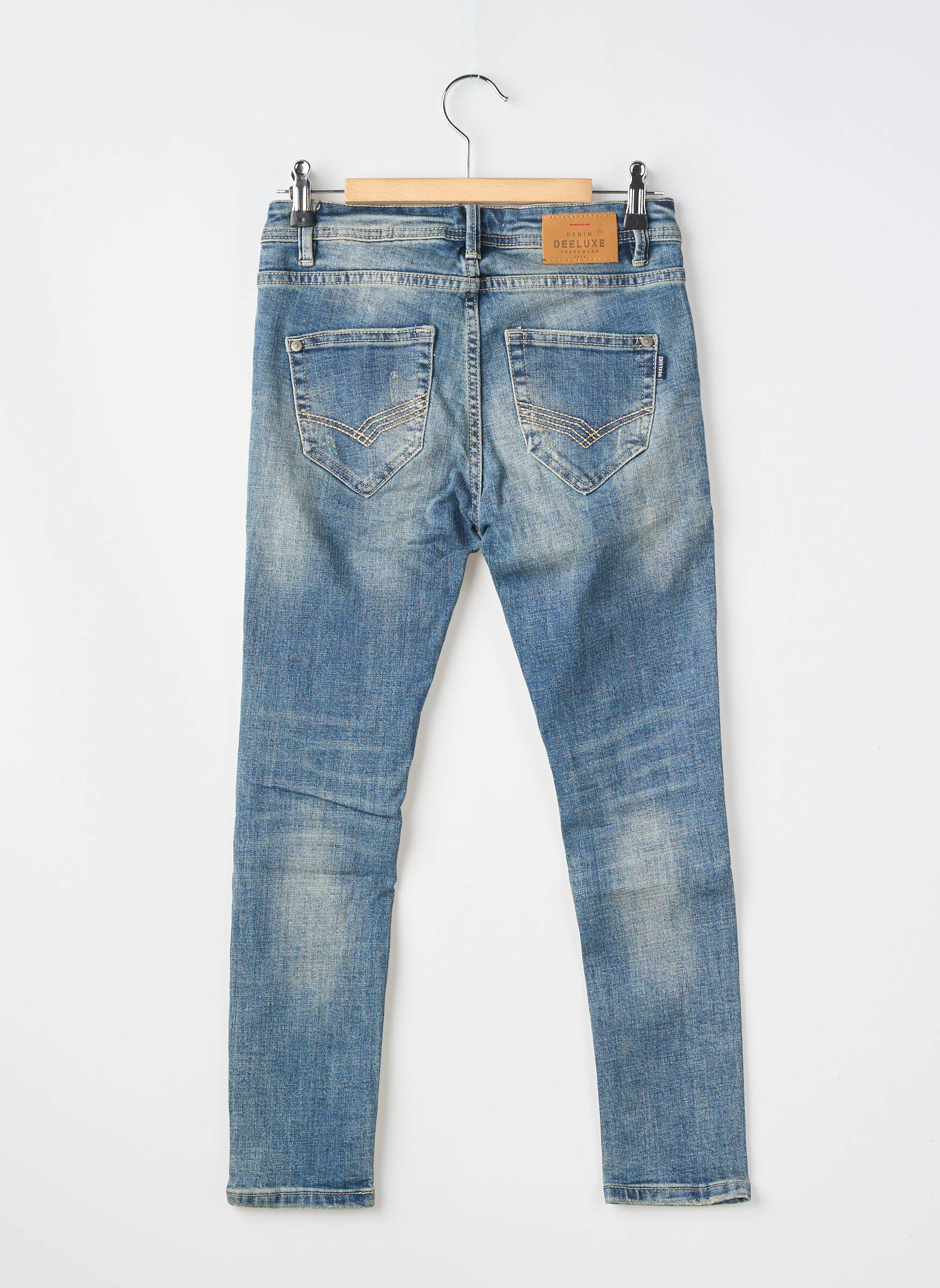 Jeans coupe slim poches bleu DEELUXE garçon