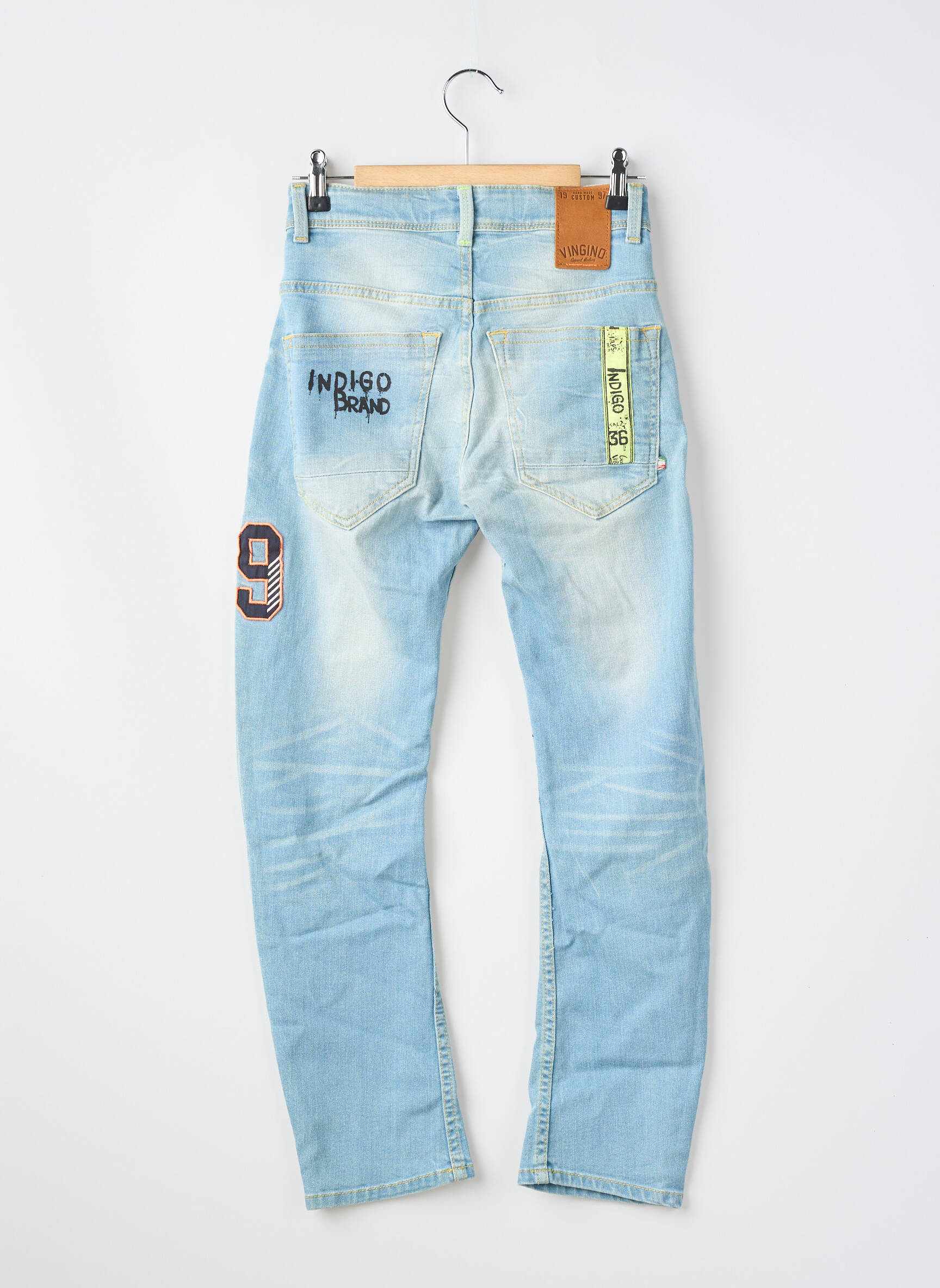 Jeans coupe slim poches bleu VINGINO garçon