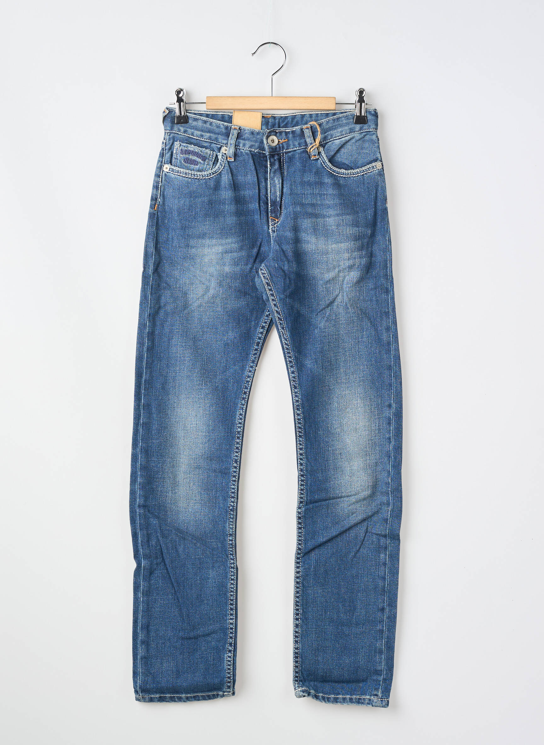 Jeans coupe droite tissage brut bleu KAPORAL garçon