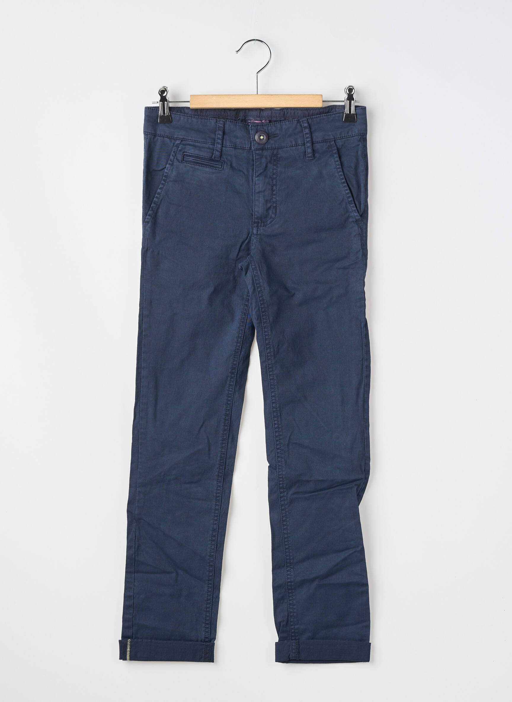 Pantalon chino poches bleu KAPORAL garçon