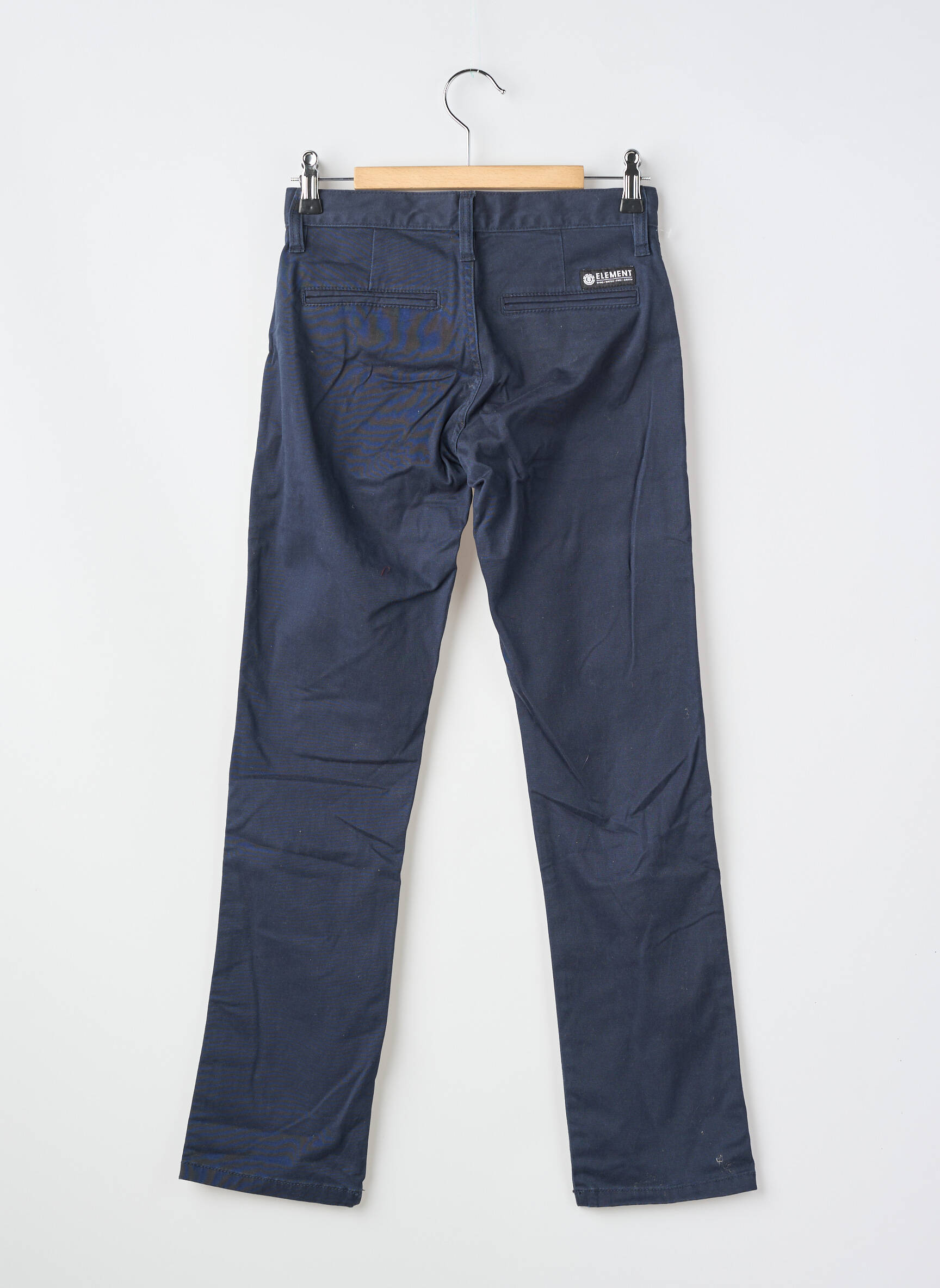 Pantalon chino coupe droite bleu ELEMENT garçon
