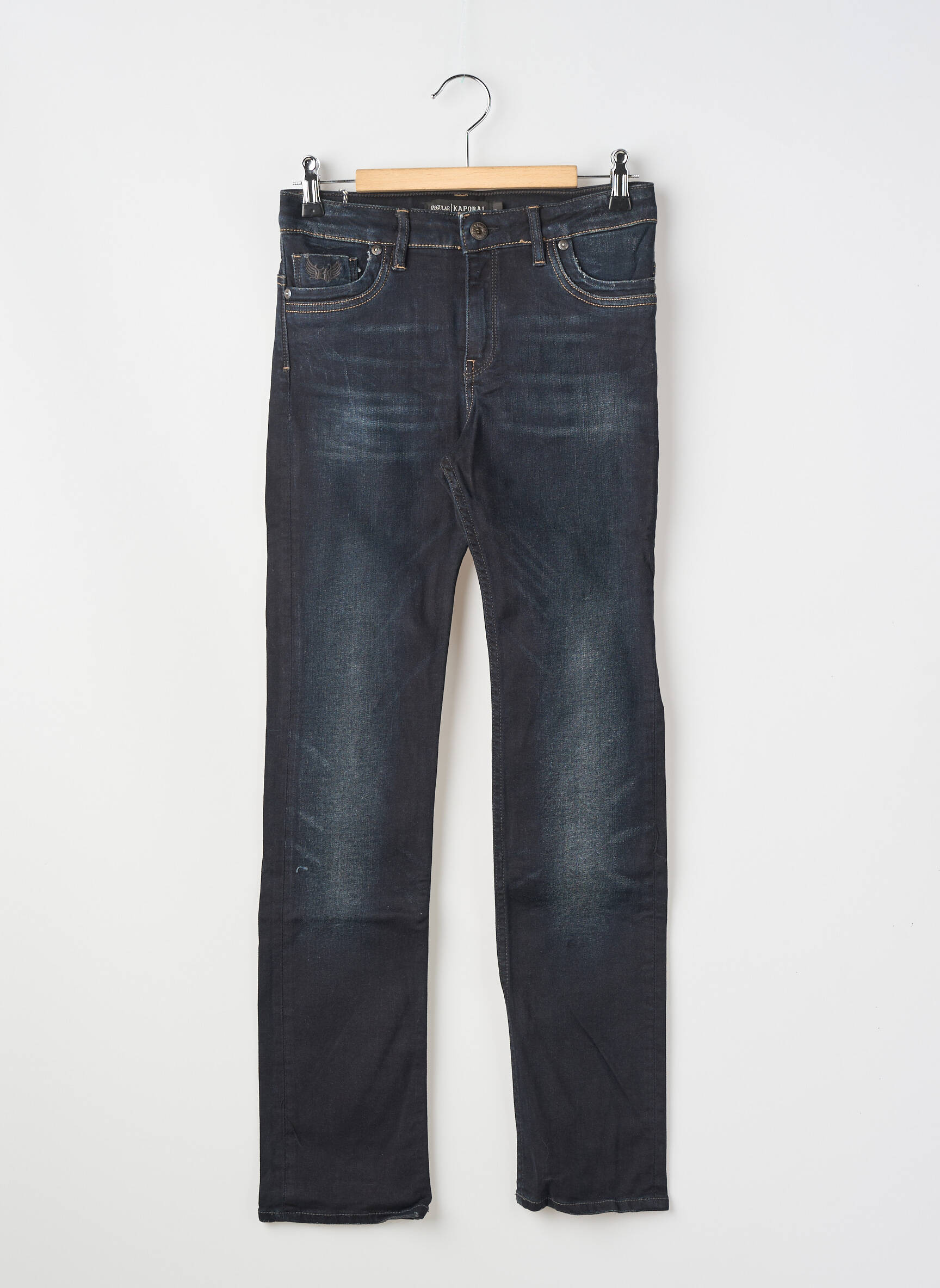 Jeans coupe slim poches bleu KAPORAL garçon