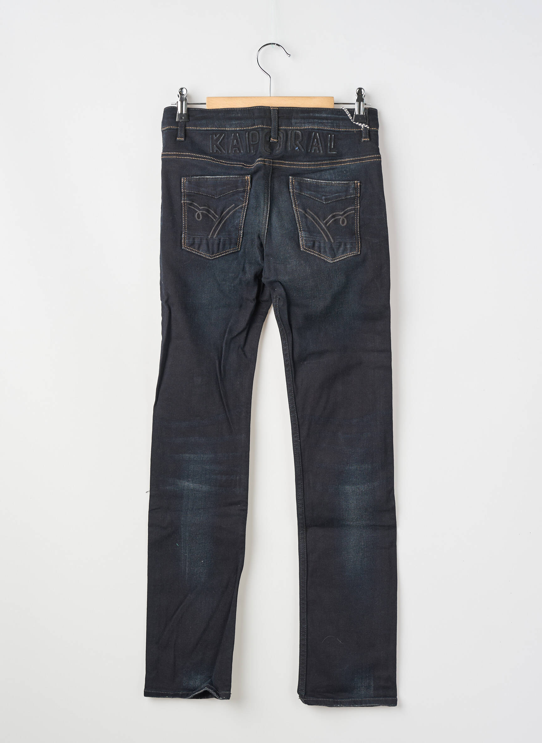 Jeans coupe slim poches bleu KAPORAL garçon