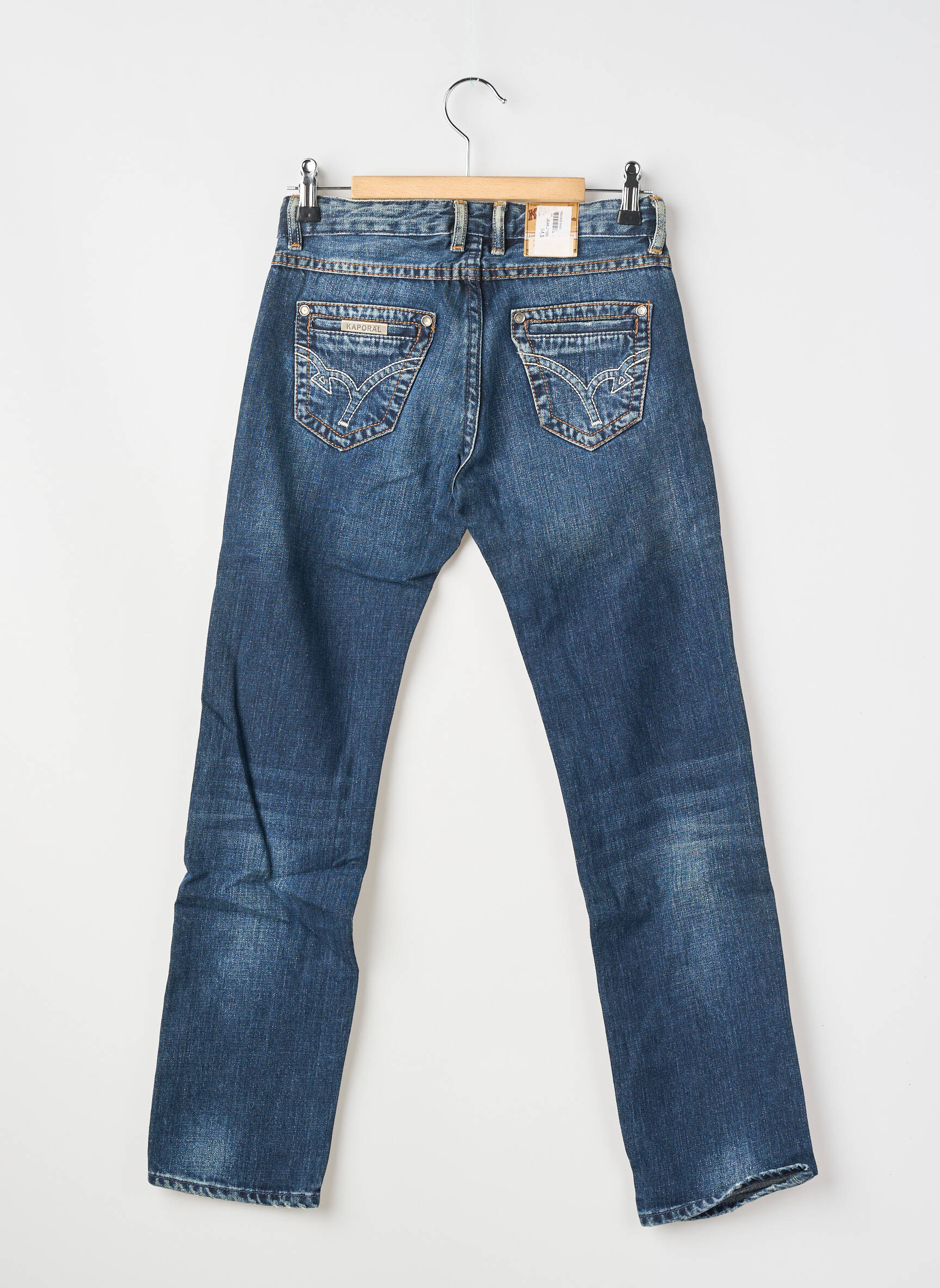 Jeans coupe slim poches bleu KAPORAL garçon