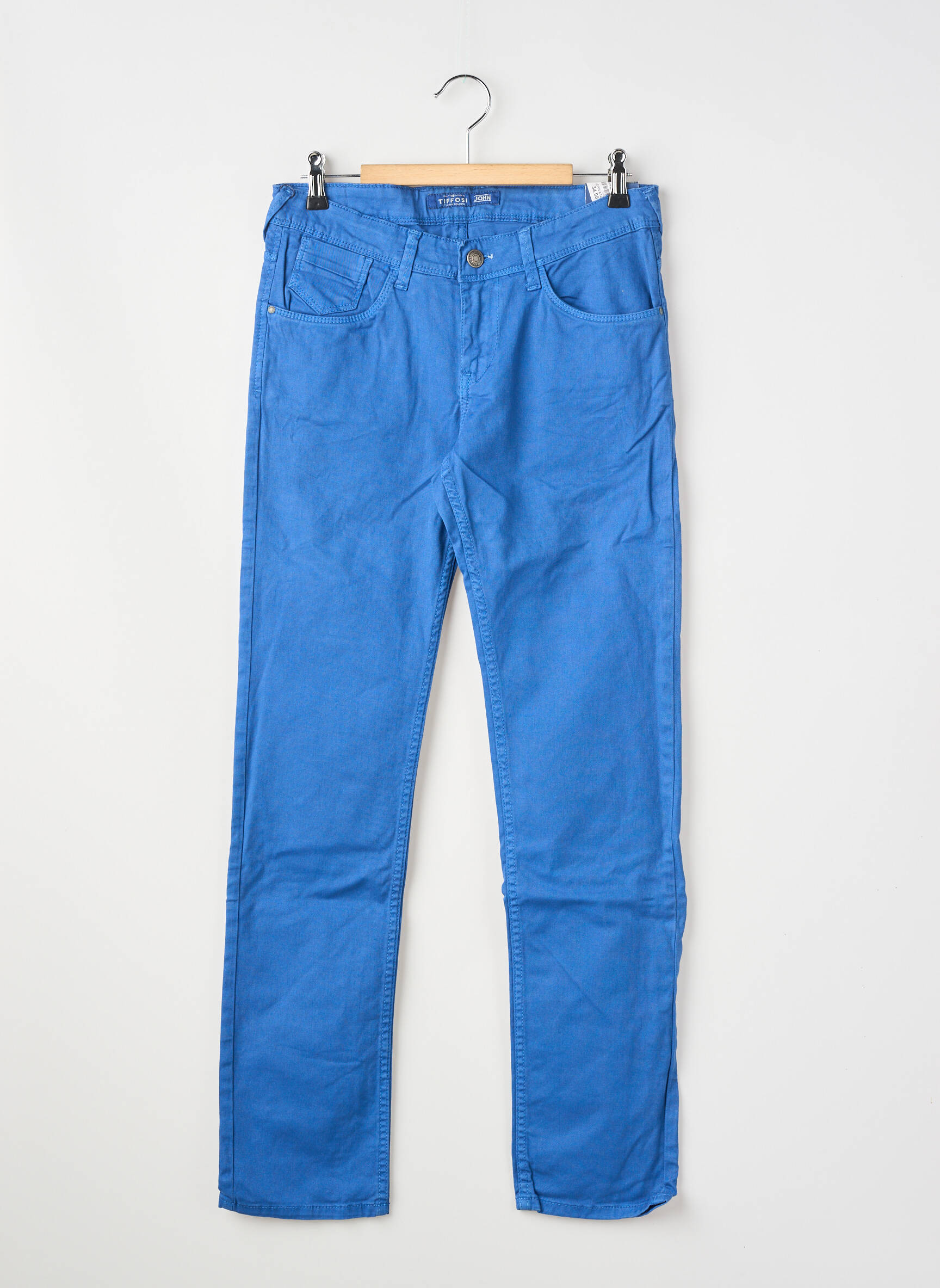 Jeans coupe slim poches bleu TIFFOSI garçon