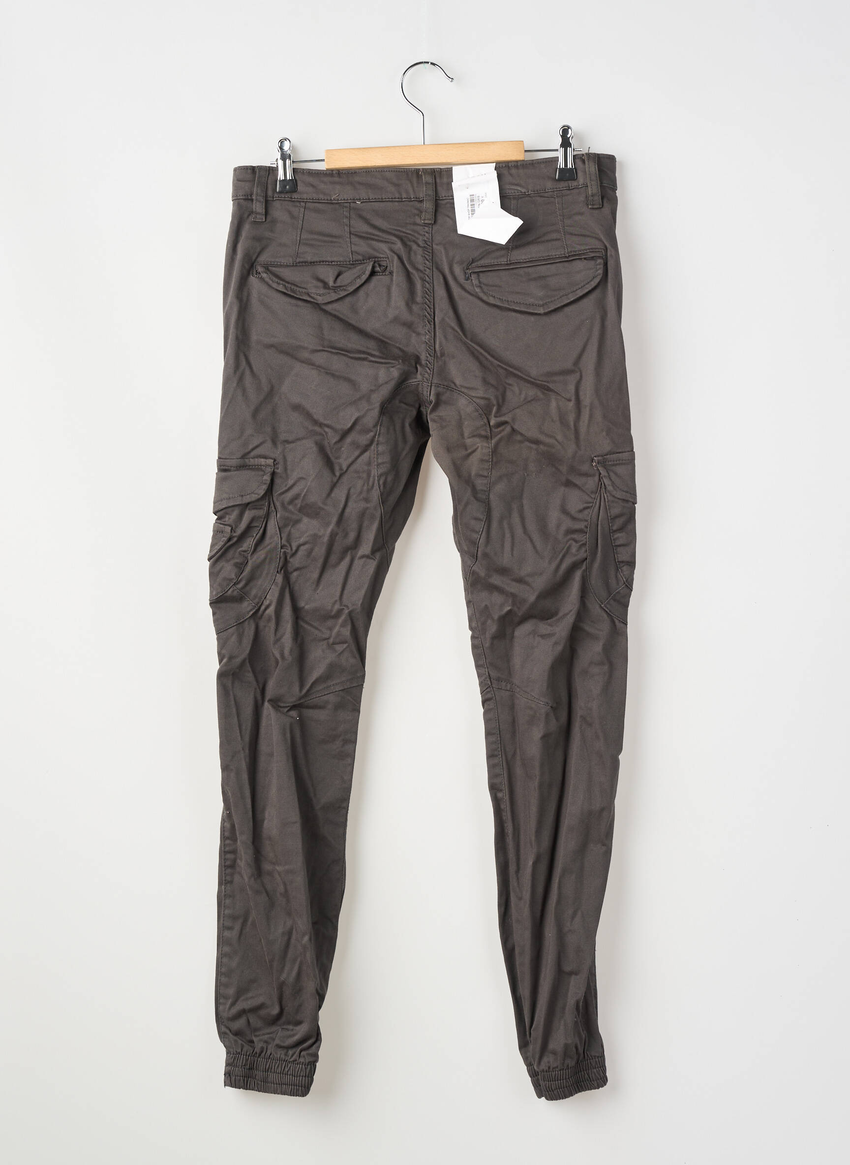 Pantalon cargo poches gris DEELUXE garçon