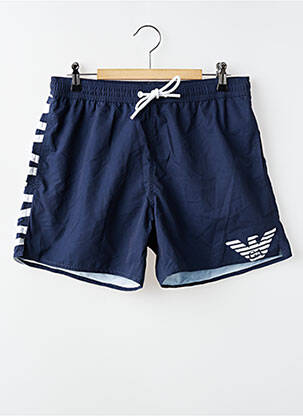 Short de bain fond doublé bleu EMPORIO ARMANI homme