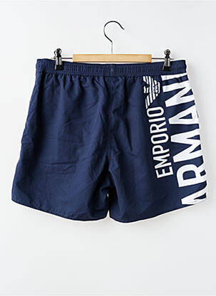 Short de bain fond doublé bleu EMPORIO ARMANI homme