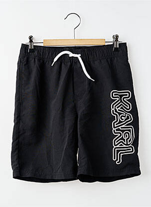 Short de bain fond doublé noir KARL LAGERFELD garçon