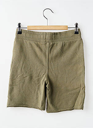Short poches taille élastique vert VINGINO garçon