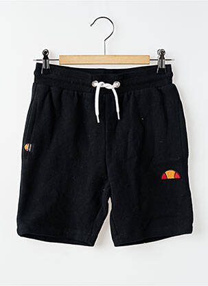 Short poches taille élastique noir ELLESSE garçon